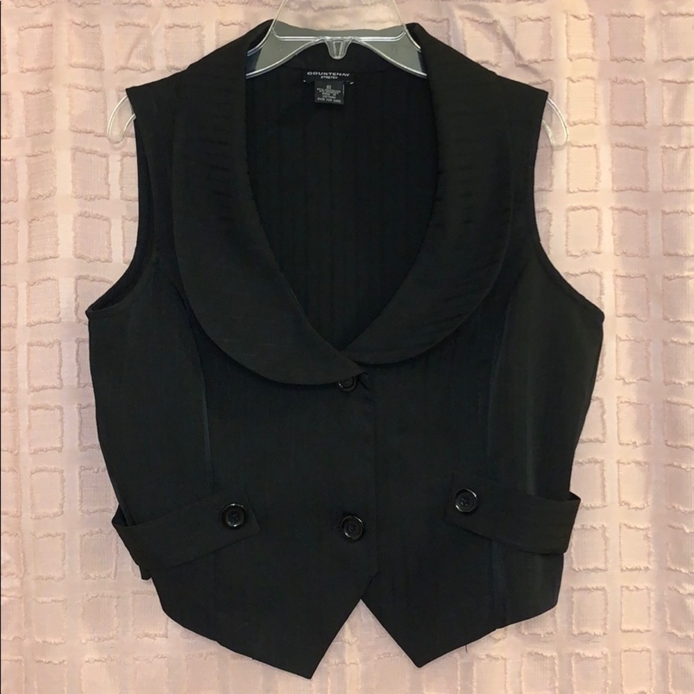 Black vest